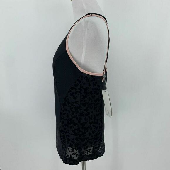 Lole Kayla Edition Tank Top Women's Size L Stretch Workout Racerback Black Shirt - Picture 5 of 12